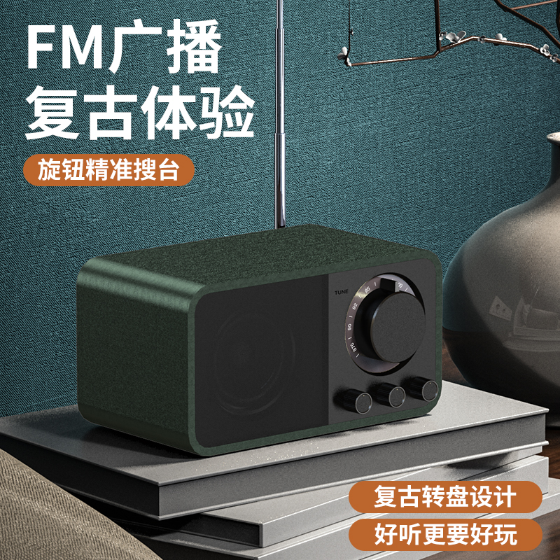 jy-66复古木纹音箱