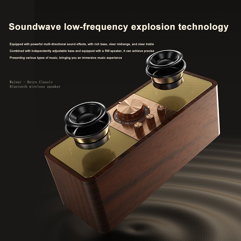 JY-82 Retro Bluetooth Speaker
