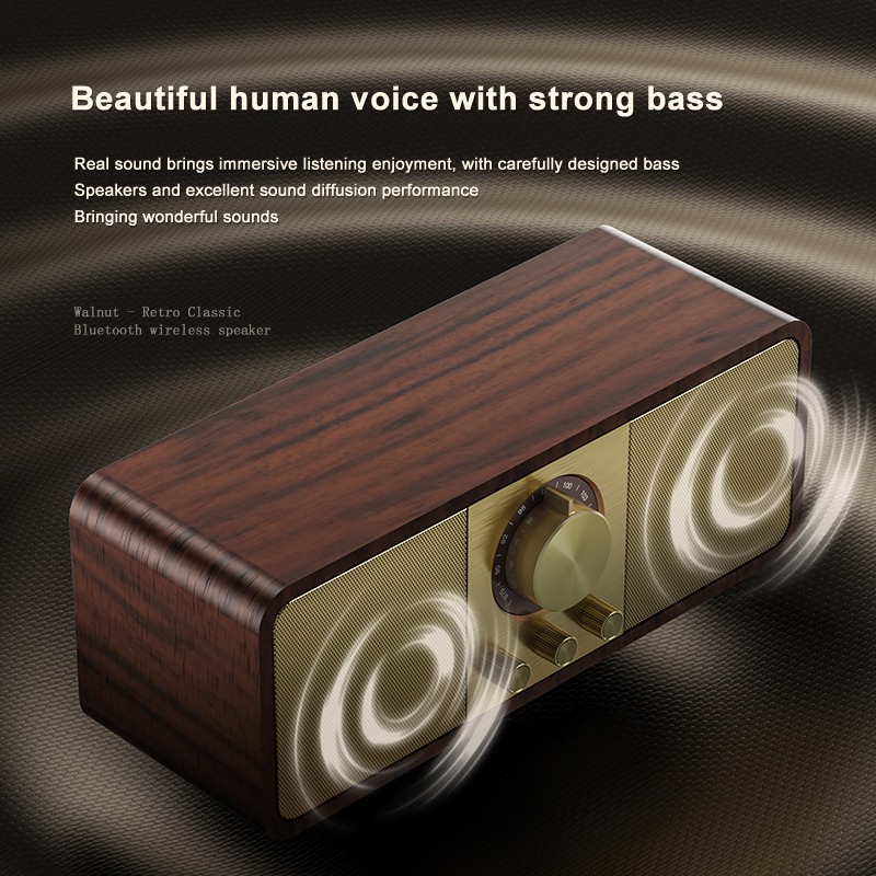 JY-82 Retro Bluetooth Speaker